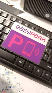 TALLONCINO PLASTIFICATO EASY PARK EASYPARK SOSTA PARCHEGGIO 11X8 CM CRUSCOTTO - Bild 1 von 6