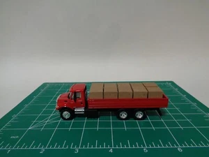 Boley 1/87 Custom International Strait Flatbed Truck w/custom load crates. - Picture 1 of 8