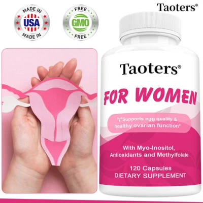 TAOTERS Nahrungsergänzungsmittel für Frauen und Verbesserung der Eizellenqualität