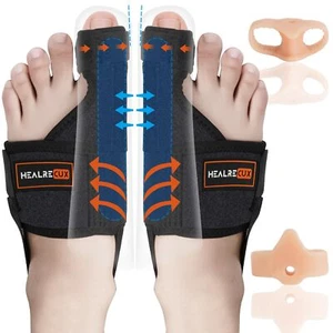 2x Hallux Valgus Korrektur Schiene Mit 2x Zehenspreizer zur Zehenbegradigung für - Bild 1 von 6