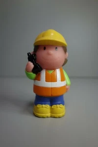 Figura ELC Happyland People CONSTRUCTOR TRABAJADOR DE LA CONSTRUCCIÓN con Radio - Imagen 1 de 9