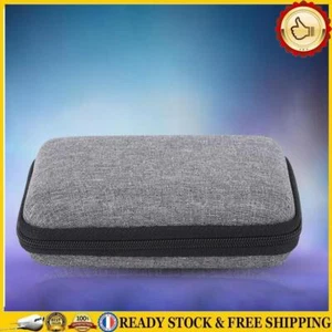 Hard Disk Bag Small Earphone Carrying Case Data Cable Bags Mini Tech Gadget Case - Afbeelding 1 van 12