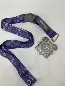 2023 Disney Parks 100 Years Of Wonder 100th Anniversary Pin Lanyard **Rare** - Picture 1 of 4