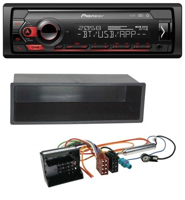 Pioneer MP3 USB DAB Bluetooth Autoradio für Citroen Berlingo, C2, C3, Jumpy - Bild 1 von 4