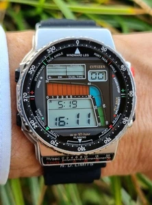 Citizen D120 Promaster Windsurfing LCD Uhr - Bild 1 von 7