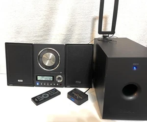 Teac CD-X10i Ultra-Thin Stereo System AM/FM CD AUX Input w/ Subwoofer - Picture 1 of 7