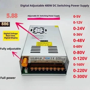 To DC 0-24V/48V Current Voltage Adjustable Switching Mode Power Supply - Picture 1 of 17