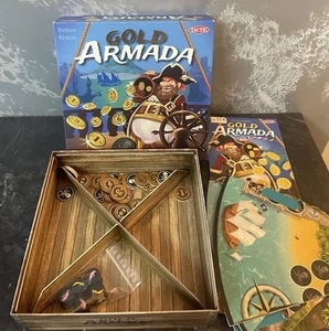 Gold Armada Board Game by Reiner Knizia Tactic Complete & VGC - Picture 1 of 9