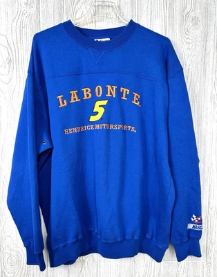 Sudadera De Colección Chase Terry Labonte Talla XL Azul Hendrick #5 Nascar Texas Terry Foto 1 de 4
