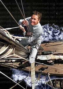 Errol Flynn RARE COLOR Photo 344 REMASTERED - Picture 1 of 1