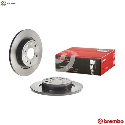 2x BRAKE DISC 08.A224.11 FOR FIAT 939 A4.000 1.8L 194 A1.000 2.2L 4cyl CROMA - Image 1 of 4