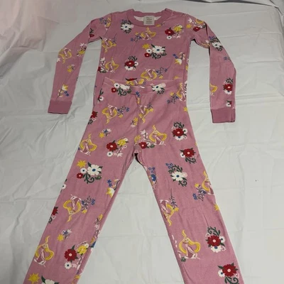 HANNA ANDERSSON GIRLS DISNEY Tangled RAPUNZEL PAJAMAS SIZE 10 PINK - Image 1 of 4