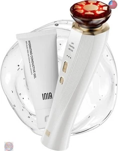 Microcurrent Facial Device, 3-in-1 Facial Massager Red Light Therapy Beauty - Picture 1 of 9
