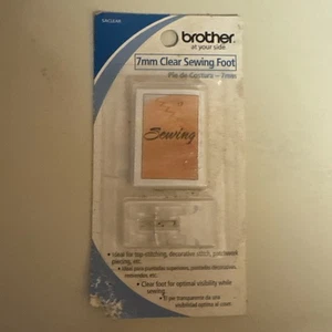 Brother 7mm Clear Sewing Foot Fits All Brother - Picture 1 of 6