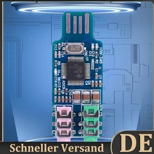 CM108 Clé USB, Carte Son Gratuite, Carte Son Stéréo Pratique pour Ordinateur Portable- - Photo 1/11