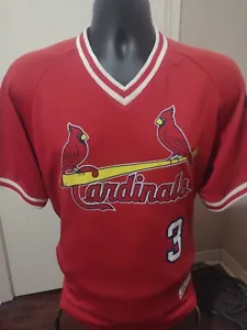 St. Louis Cardinals Trikot Herren bestickt Majestic Cool Base Warmup Herren Gr. M - Bild 1 von 12