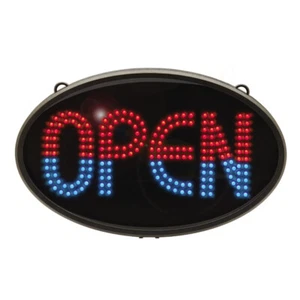 Green Light Innovations Classic LED OPEN Sign w/ Remote, 7 Functions (GLI1040)  - Picture 1 of 6