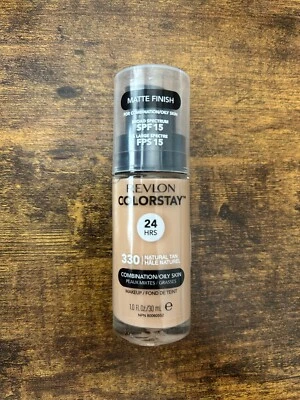 Revlon Colorstay Foundation Combination/Oily Skin 330 Natural Tan Sealed - Image 1 of 3