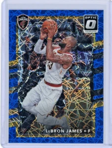 2017-18 Panini Donruss Optic - LeBron James #27 Blue Velocity Prizm - Bild 1 von 2
