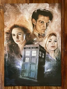 2013 Salt Lake FanX 13 X 19 inch Promo Poster Dr Who Rose Amy Pond Matt Smith - Picture 1 of 1