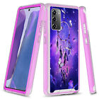 For Samsung Galaxy S21 5G Graphic Shockproof Protective Full-Body Hybrid Case