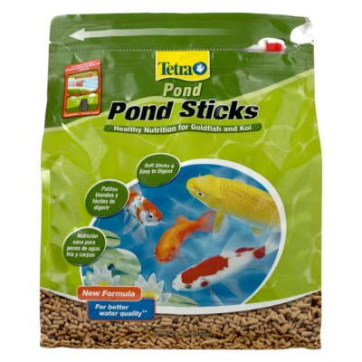 BRANDED Tetra TetraPond Sticks 1 Pound, Pond Fish Food, for Goldfish and Koi, Premium