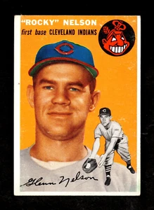 1954 Topps ROCKY NELSON Cleveland Indians #199 - Imagen 1 de 2