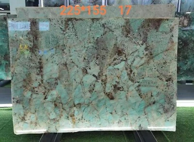 Amazonite Countertop, Gemstone Granite Stone Slab Furniture, Countertop Slab - Image 1 of 4