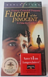 NEW!  "FLIGHT OF THE INNOCENT"  (VHS)  Starring: Manuel Colao - Picture 1 of 3