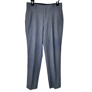 Van Heusen Boys Dress Pants Size 18 Regular Tall Gray 31” Inseam Classic - Picture 1 of 8