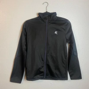 And1 Jacket Boys XL (14/16) US Black Dark Grey Combo Long Sleeve Athletic - Picture 1 of 8