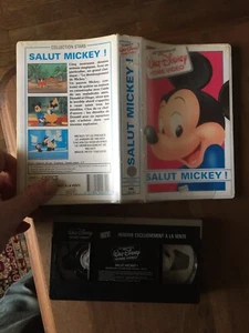 CASSETTE VIDEO VHS DESSIN ANIME salut mickey disney 5 episodes - Photo 1/1