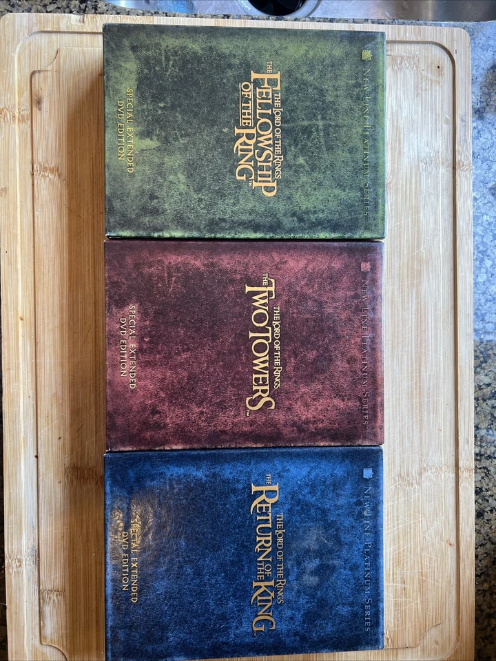 The Lord of the Rings Trilogy Special Extended Edition 12-DVD set - Free Ship. Foto 1 de 1
