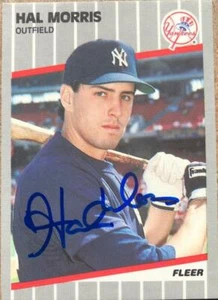 Hal Morris Autographed 1989 Fleer #260 - Picture 1 of 1