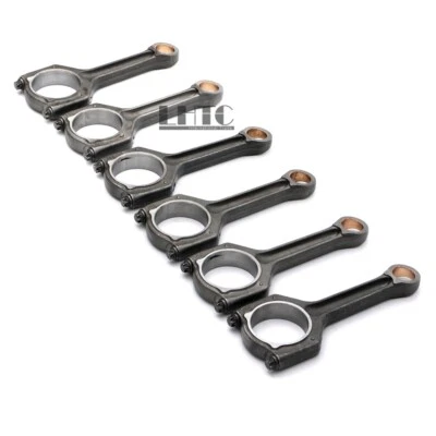 6pcs Connecting Rod Conrods For BMW 335i 535i X6 Z4 E60 E71 E89 E90 E92 N54 3.0 - Image 1 of 4