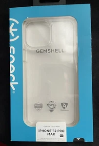NEW Speck Gemshell Clear iPhone Case | iPhone 12 Pro Max - Zdjęcie 1 z 4