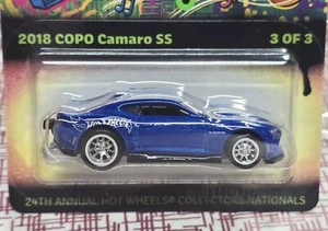 2024 Hot Wheels Finale Nazionale 2018 Copo Camaro SS Blu #2200 - Foto 1 di 5