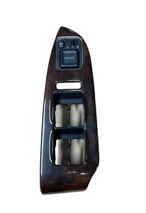 2003-2008 Honda Pilot Side Mirror Control Switch OEM Woodgrain Bezel Trim - Picture 1 of 3