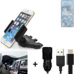 Pour Google Pixel 8 Pro support slot CD + CHARGEUR titulaire Autoradio Smartphon - Photo 1/6