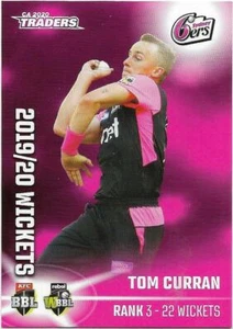 2020 / 21 CA Cricket Traders Top 10 (TT13) Tom CURRAN Sixers - Picture 1 of 1