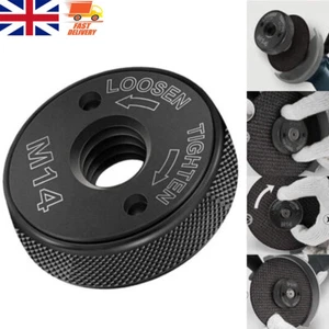 Self-Locking Pressure Plate For M14 Spindle Angle Grinder Quick-Release Nut Tool - Picture 1 of 12