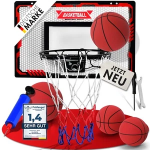 VALENESS® Mini Basketballkorb Indoor [für Tür & Wandmontage] - Bild 1 von 8
