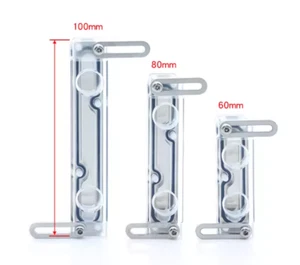 PC Drone 60/80/100mm mosfit chip 1/4G Water cooling block Acrylic copper plate - Photo 1/13