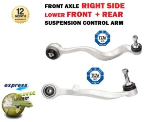 FOR BMW 540 545 550 2003-> FRONT RIGHT LOWER FRONT + REAR SUSPENSION CONTROL ARM - Picture 1 of 1