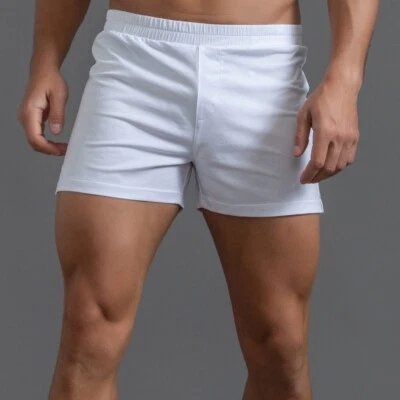 Дружественные к коже хлопковые шорты мужские для бега спортзала спортивной одежды тренировочных брюк для марафона - Изображение 1 из 4