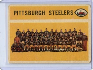 1960 Topps FB Pittsburgh Steelers #102 ⭐️💥🎯 G/G+ - Picture 1 of 2
