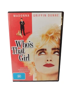 Who’s That Girl (DVD 1987) Drama Comedia Crimen Romance Matrimonio Gángster R4 En muy buena condición - Imagen 1 de 11