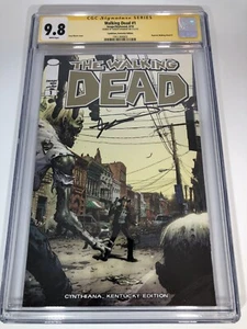 Walking Dead 1 CGC SS 9.8 Kirkman Cynthiana Kentucky Ed variante cover 8/16 - Foto 1 di 6