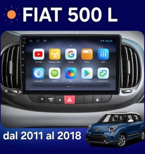 FIAT 500L dal 2011 al 2021 - Autoradio Android 12 CARPLAY NAVI RDS WiFi 4G LTE - Afbeelding 1 van 13