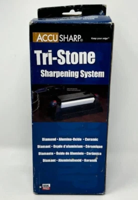 * SMITH'S * ' 6" APONTADOR DE DIAMANTE TRI-PEDRA ' FÁCIL DE ROATAR - Imagem 1 de 4